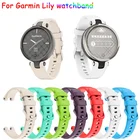 Новый силиконовый спортивный ремешок для Garmin Lily, женский спортивный браслет для фитнеса, сменный ремешок для часов, аксессуары для умных часов