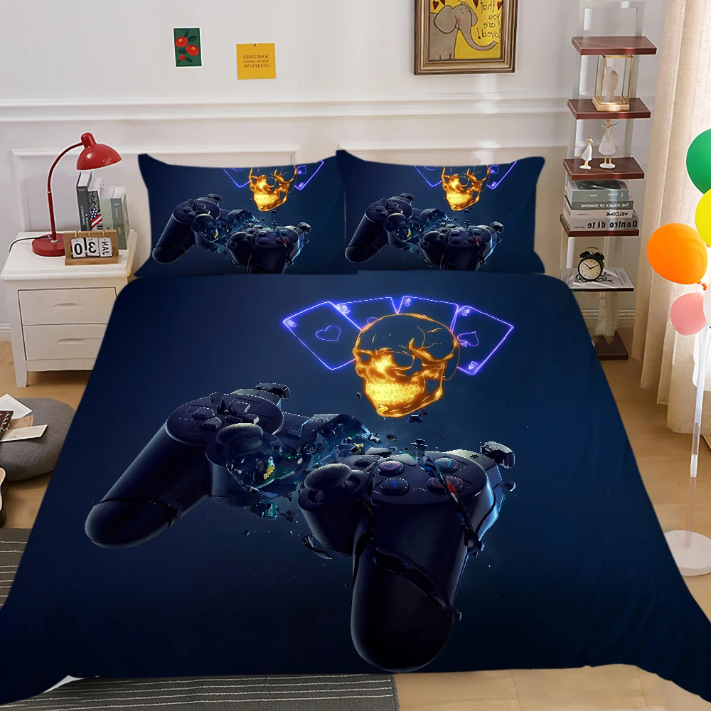 

Game Handle Bedding Sets Luxury Duvet Cover Set Boys Girls Bedclothes Unique Design Bed Set