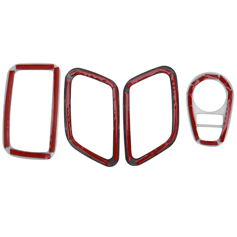 Для Hyundai Ix25 Creta аксессуары 2017-2020 ABS хромированные внутренние Молдинги фар рамка