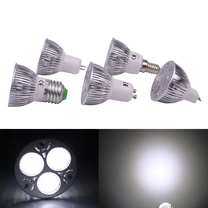 

Миниатюрный Светодиодный точечный светильник, 3 Вт, лампочки с регулируемой яркостью, светоотражающие светильники, светодиодная лампочка, ...