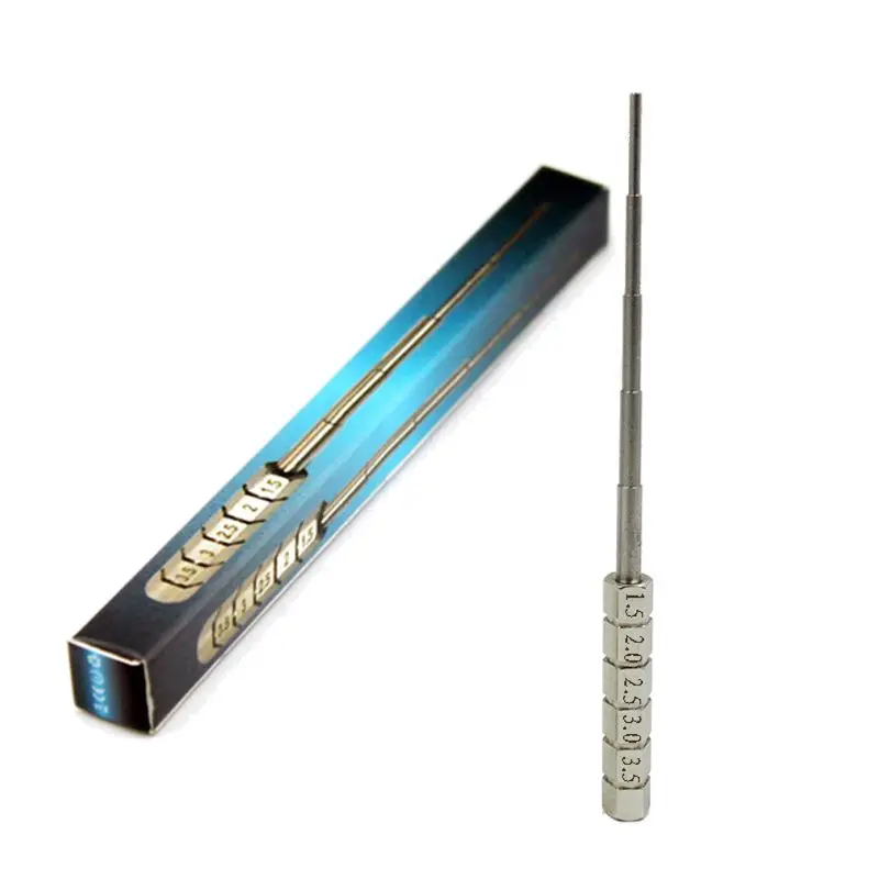 

2021 New 5 Sizes Jewelry Wire Ring Wrapping Step Mandel Steel DIY Jump Ring Forming Tools