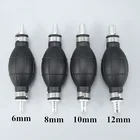 Ручной топливный насос, резиновая алюминиевая праймерная лампа для дизельного топлива, бензинового двигателя, лодки, подвесного хода, 6 мм8 мм10 мм12 мм