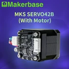 Драйвер шагового двигателя Makerbase MKS SERVO42B NEMA17 GD32 с замкнутым контуром, детали для 3D-принтера с ЧПУ, предотвращают потерю шагов для Gen L SGen L