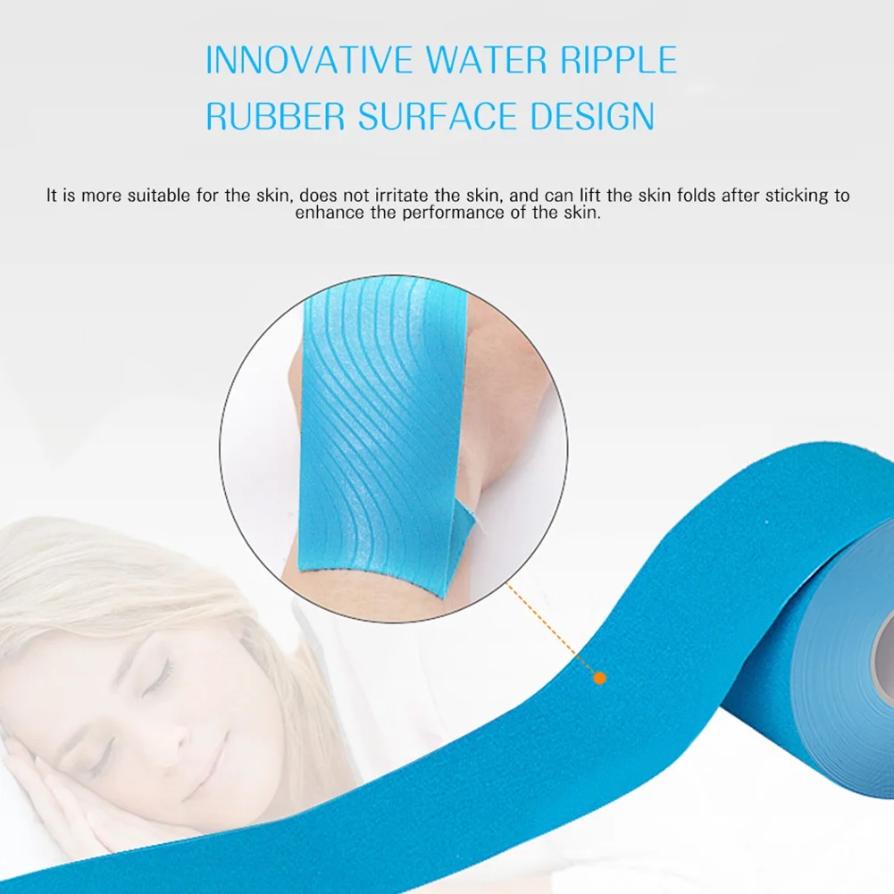 Elbow Kinesiology Tape Sports Recovery Elastic Knee Brace Muscle Pain Relief Gym With Support Bandage 5cm * 5m | Спорт и развлечения