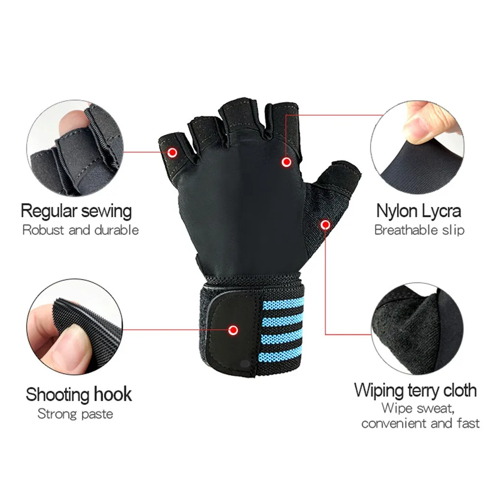 Мужские и женские перчатки для йоги фитнеса MTB шоссейные горного велосипеда с