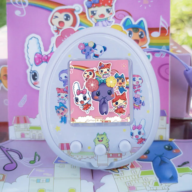 Tamagotchi электронные питомцы игрушки для детей цветной экран USB зарядка