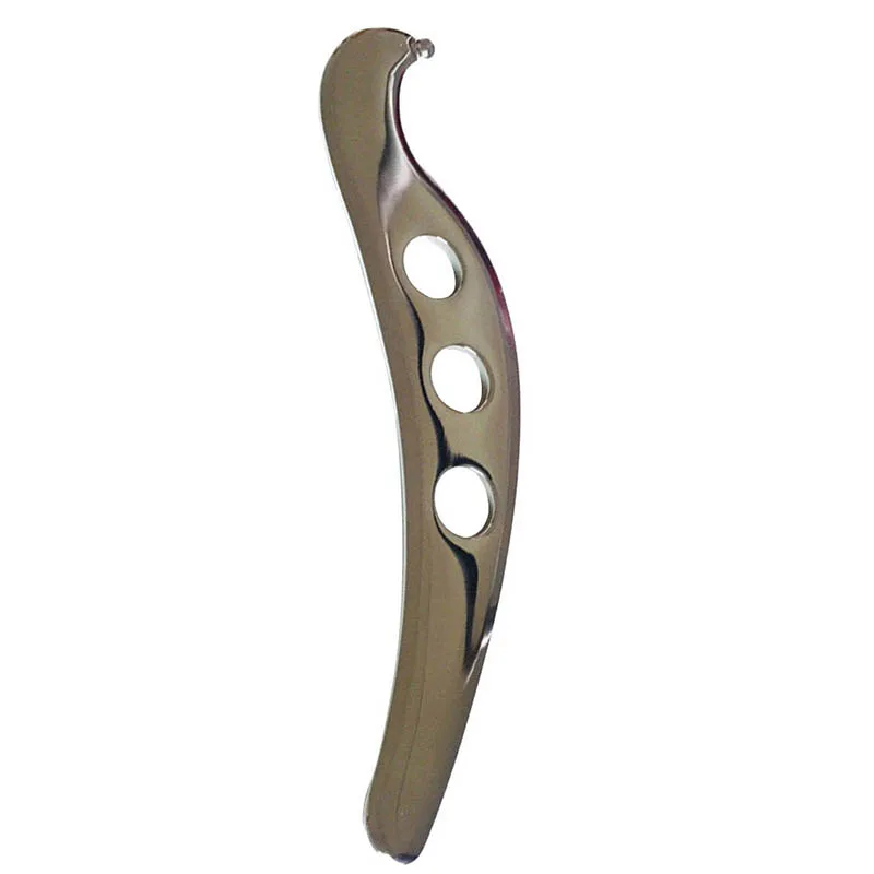 

Stainless Steel Scraping Board Plate Physical Therapy Tissue Muscle Massage Tool P9