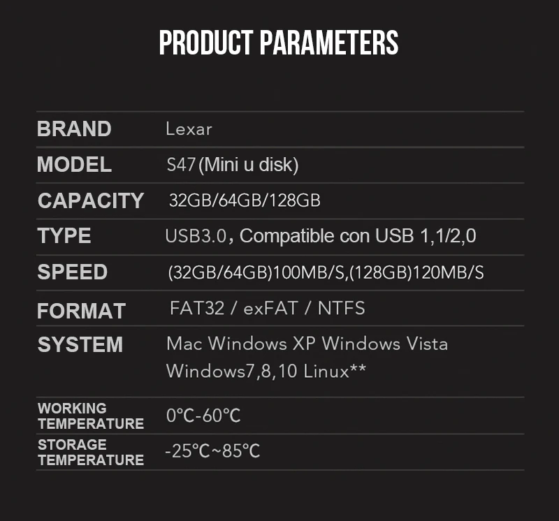 Lexar usb флеш-накопитель usb 3,0 флеш-накопитель usb флешка 3,0 memoria usb cle jumpdrive USive 32 Гб 64 Гб карта памяти