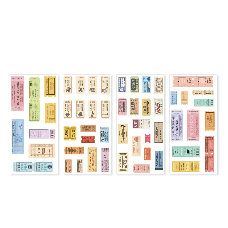 Mr. paper 24 дизайна 4 шт./лот на основе Sketchbook Deco Наклейки из бумаги васи Скрапбукинг пули журнал популярный деко постельное белье наклейки - Цвет: 18