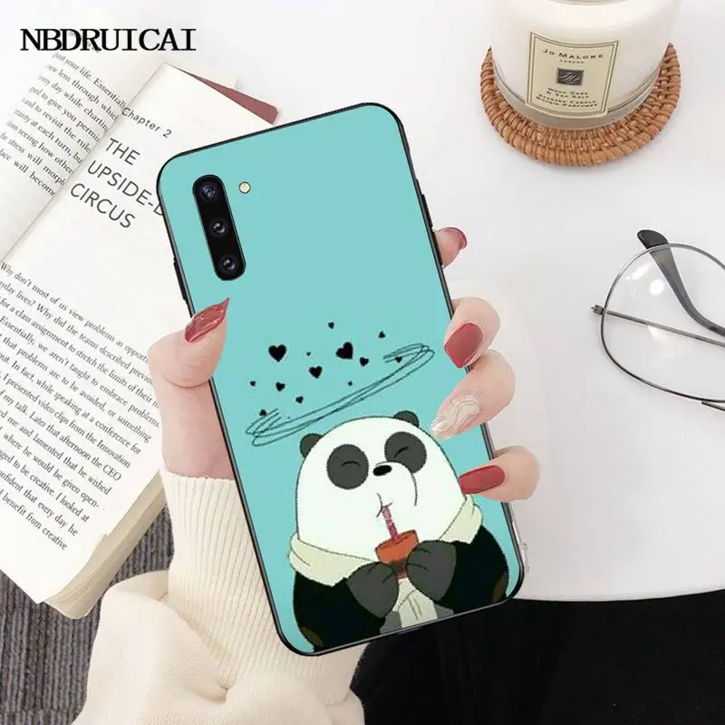 Чехол для телефона PENGHUWAN с изображением панды Samsung Note 3 4 5 7 8 9 10 pro M10 20 30|Бамперы| |