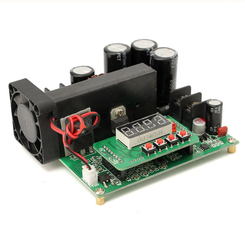 DC BST900W CNC Boost конвертер 8 60V шаг вверх 10 120V солнечная зарядка CVCC Новый|Инверторы и