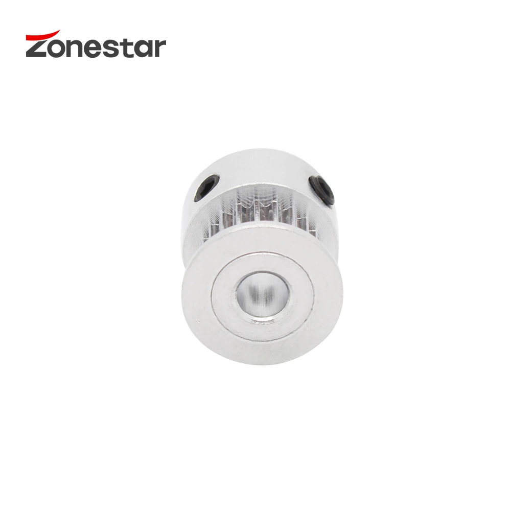 2 шт./лот шкивы для ремня GT2 16 зубьев зубчатый шкив алюминиевый диаметр 5 мм