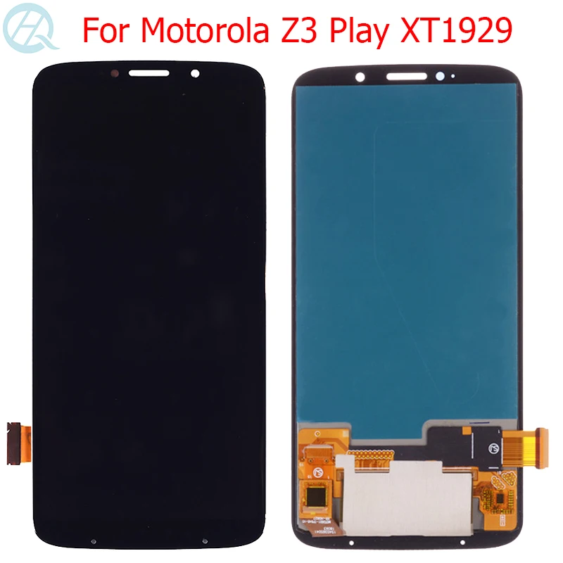 Оригинальный ЖК дисплей Z3 Play AMOLED для Motorola 6 01 дюйма Moto xtзакладки сенсорного экрана