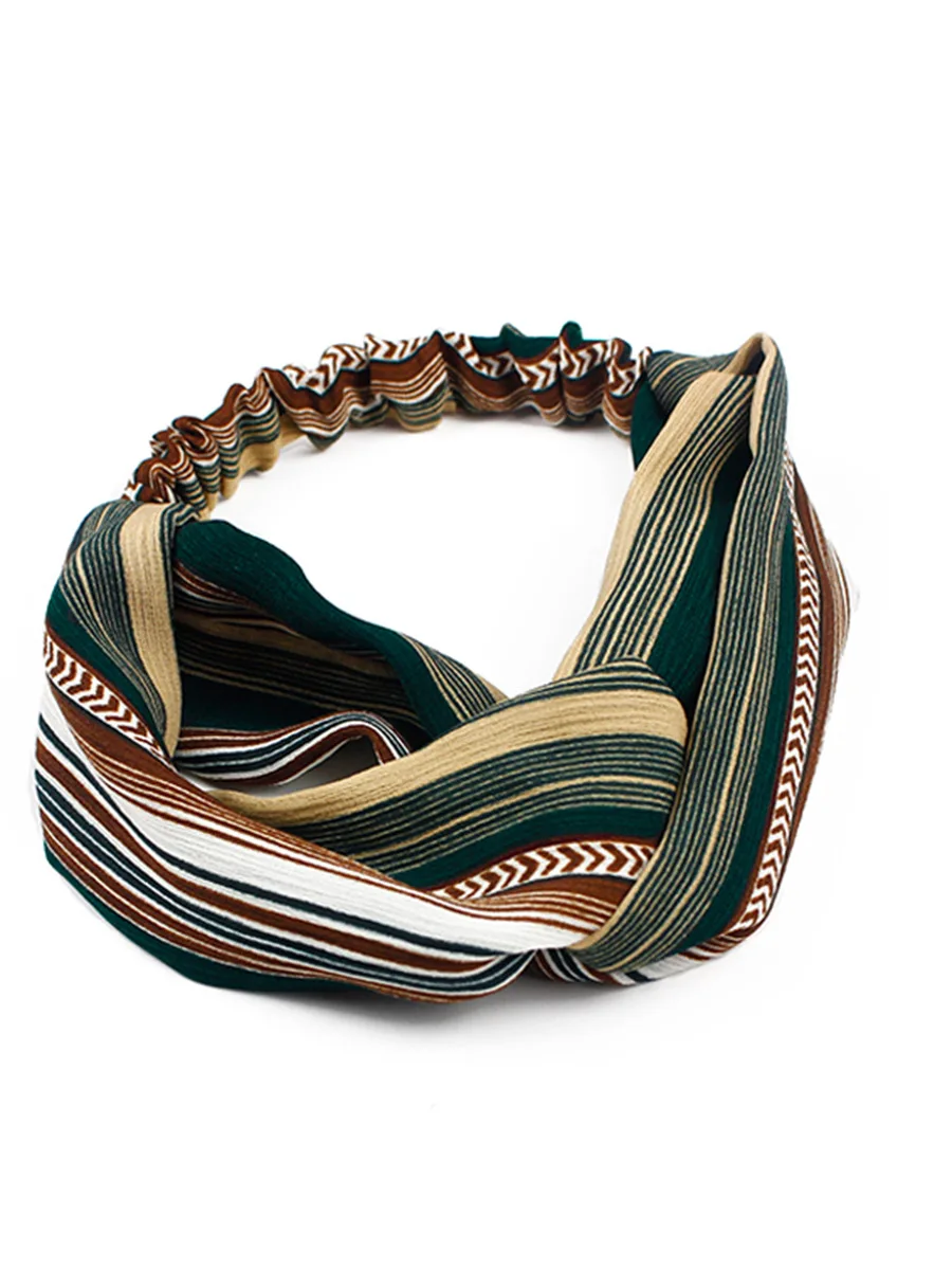 Крестовые повязки для мытья лица эластичные волосы тюрбан-Повязка Женская