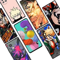 anime my hero academia for huawei y9a y8s y9s y5 y5p y6 y6p y6s y7 y7p y7a y8p prime pro 2018 2019 2020 black phone case