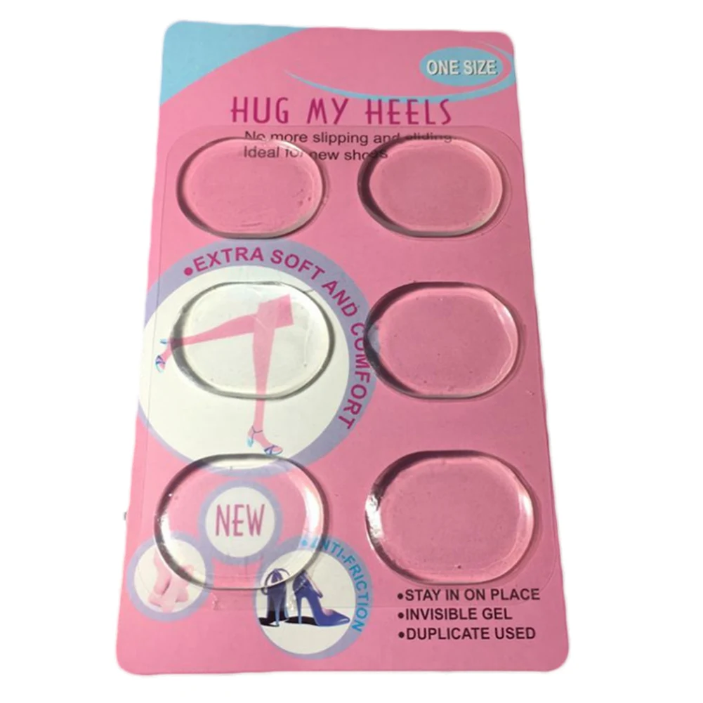 6 цветов силиконовые стельки наклейки на пятки Женские Наклейки высокие каблуки