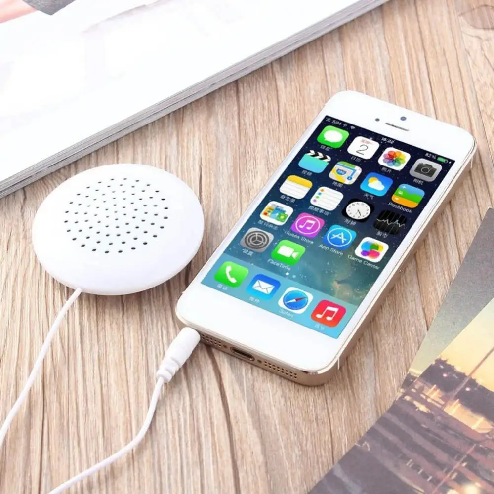 

Universal 3.5mm Plug Mini Portable Stereo Pillow Speaker for MP3 MP4 Player Music For iPod Phone Tablet loudspeaker Accessories