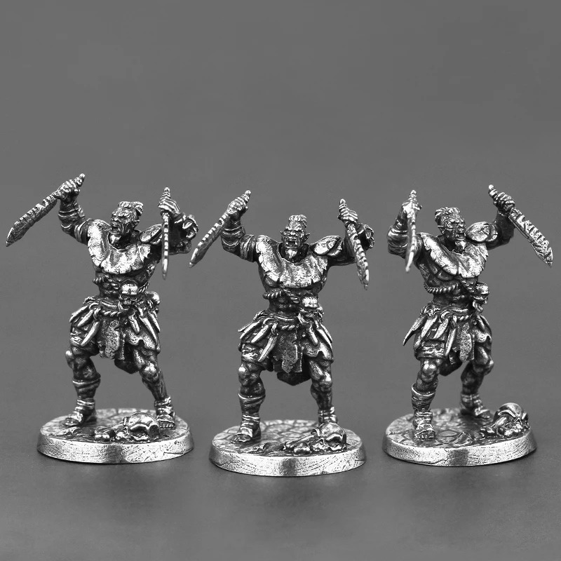 Статуэтка из белой латуни Orc Legion Soliders статуэтка модели украшения популярные