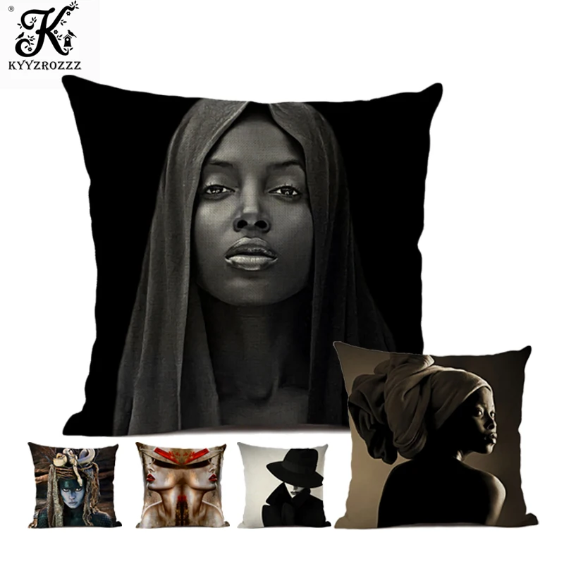 Ретро Художественная Подушка односторонняя и двухсторонняя печать украшение