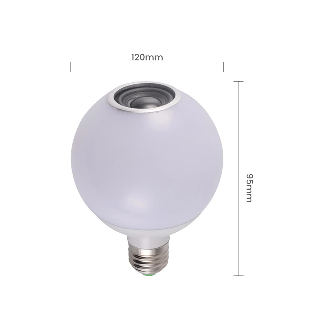SUNYIMA RGB светодиодный лампы 110V 220V E27 Светодиодная лампа с Bluetooth потолочный
