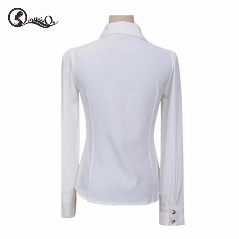

Spring Women White Shirt Female Blouse Tops Long Sleeve Casual Turn-down Collar OL Style Women Loose Korean Blouses
