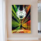 SP005 плакат на стену из шелковой ткани 2001 A космическая Одиссея Кевина Тонг Мондо отпечаток экрана фильма Искусство украшение дома подарок