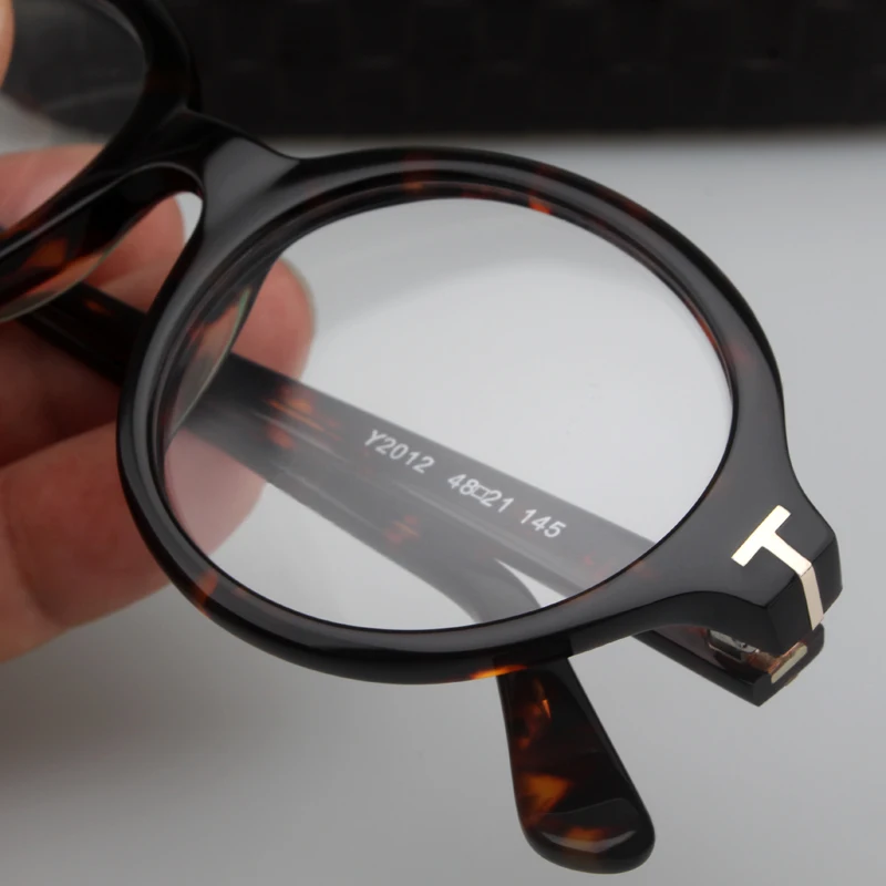 

Zerosun Brand Eyeglasses Frames Male Round Glasses Men Tortoise Nerd Vintage Eyewear for Optical Prescription Myopia