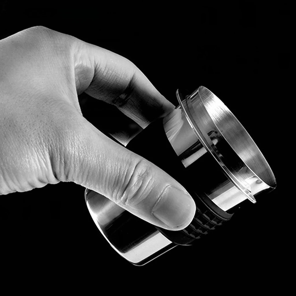 

Durable Coffee Dosing Cup Anti-slip Powder Feeder Part 58mm Easy to Clean