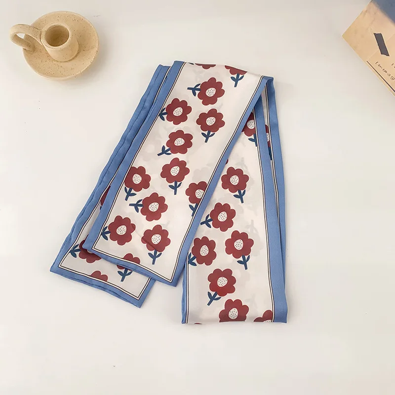 

Fashion Hair Ribbons Women Hair Band Elegant Printing Soft Hair Ribbons Girls Hair Accessories Korean Hair Bands Headwear New