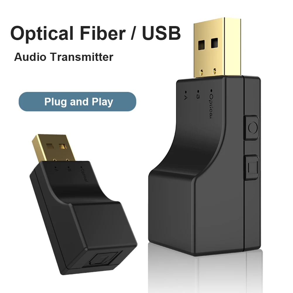 

SW03 Bluetooth-compatible Audio Transmitter USB Optical for Nintendo Switch PC PS5 PS4 Xbox Audio USB Dongle Wireless Adapter