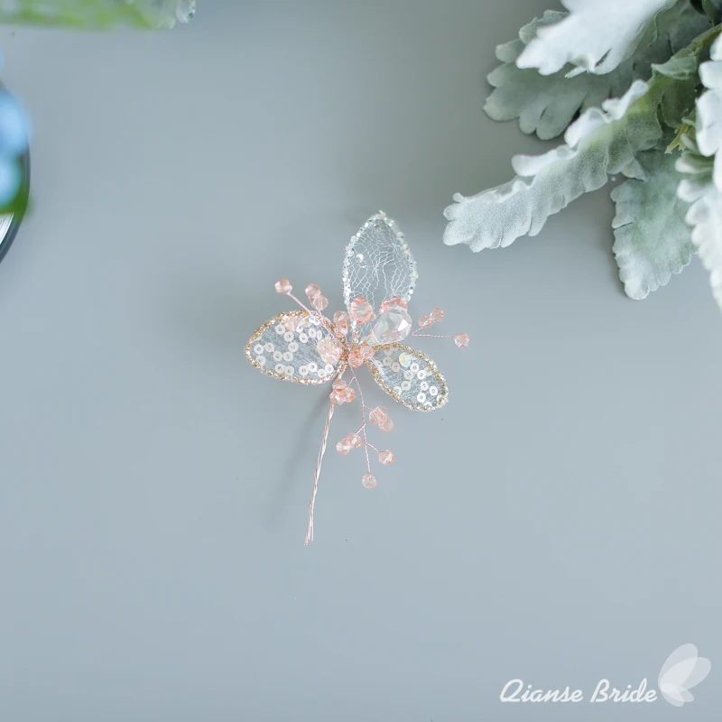 Великолепный цветочный головной венок ручной работы бисерное украшение для