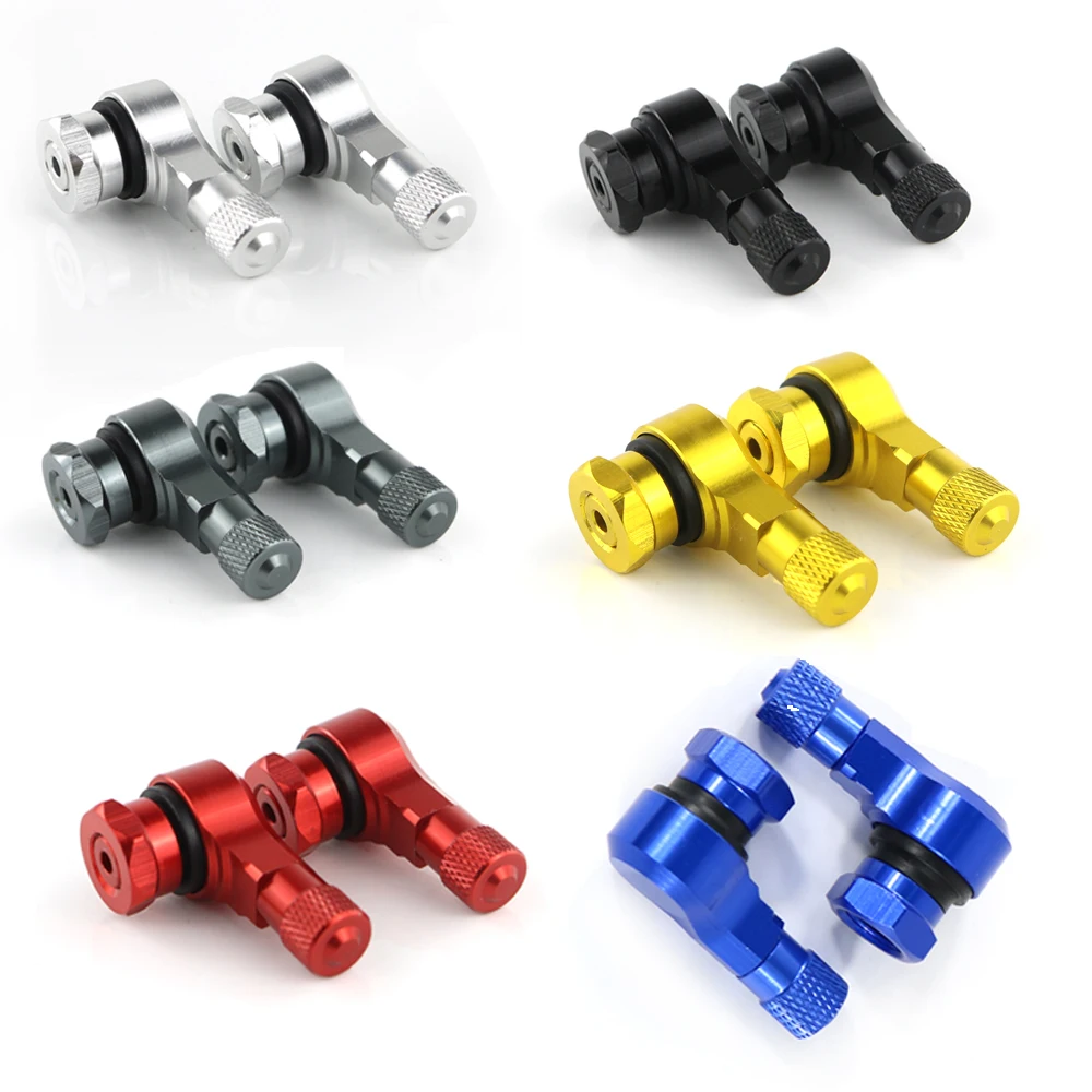 Motorcycle Front and Rear CNC Wheel Tubeless Tire Valve Stems 90 Degree 11.3mm For Suzuki GSXR600 GSXR750 GSXR1000 GSXR1100 | Автомобили и