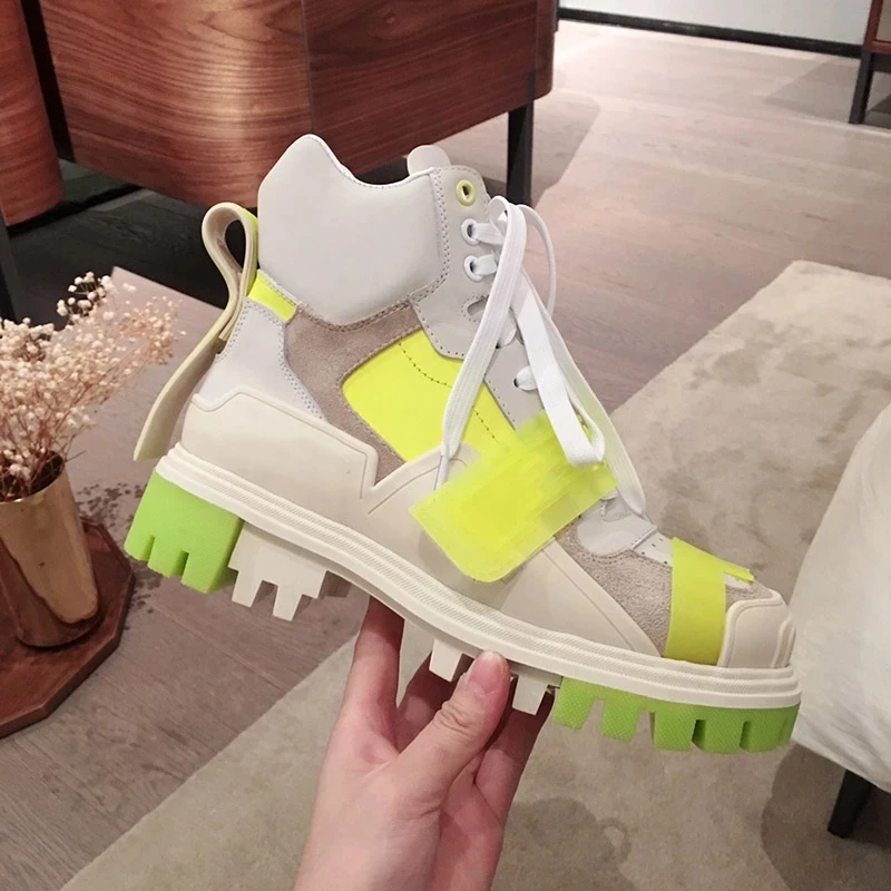 

New 2021 Women's Running Shoes Outdoor Jogging Walking Shoes Training Football Leather Boots Ladies Sneakers Schoenen Top Qualit