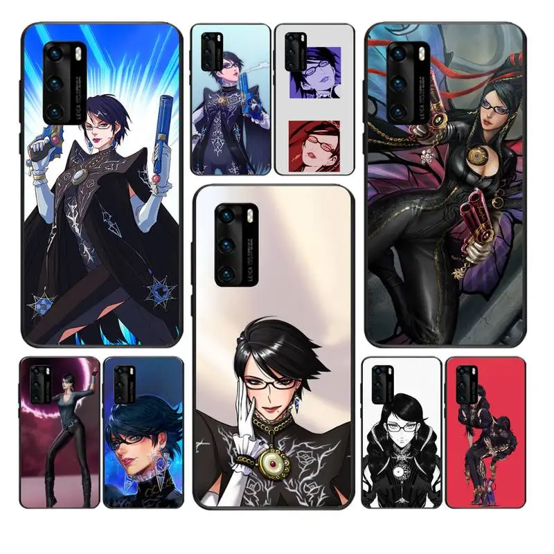 Bayonetta чехол для телефона Huawei Y6 Y7 Y9 Prime 2019 Y9s Mate 10 20 40 Pro Lite Nova 5t силиконовый |