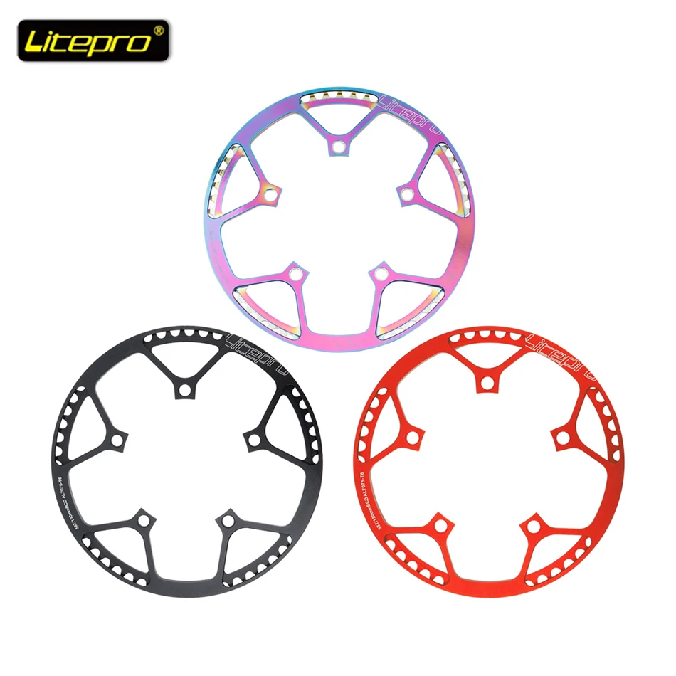 Велосипед Litepro BMX BCD130 однодисковая шестерня круглая пластина Кривошип 45/47/53/56/58T