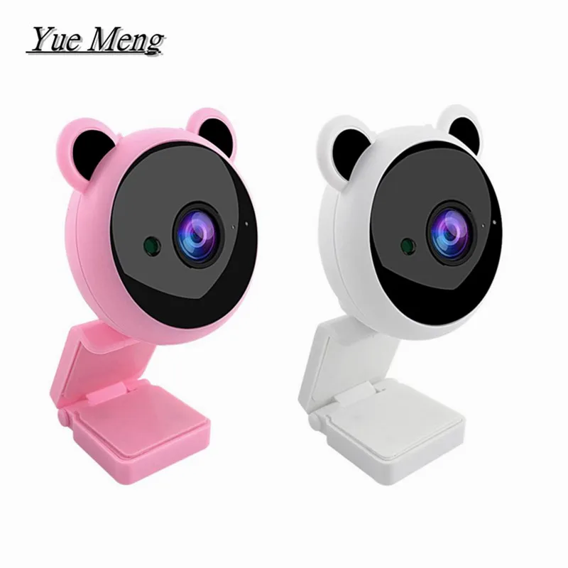 

HD-камера Panda 1080P с бесплатным приводом, онлайн-обучение, USB Сетевая Компьютерная камера с микрофоном для видеоконференций в реальном времени