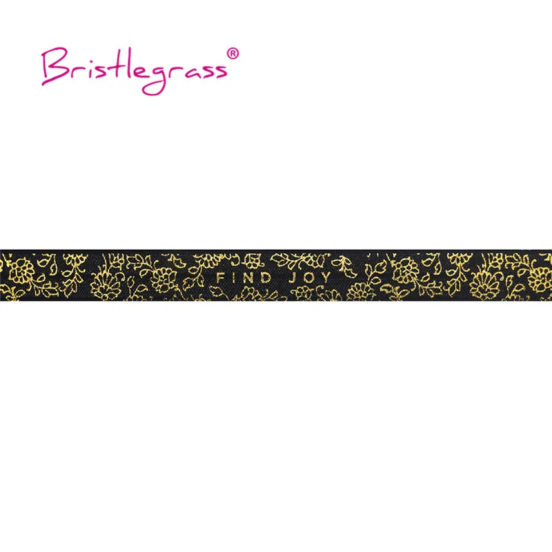 BRISTLEGRASS 100 ярдов в рулоне 5/8 "15 мм цветок лоза Фольга печати сложить Над