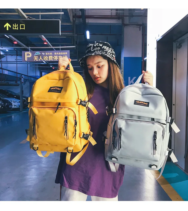 Высококачественный водонепроницаемый нейлоновый женский рюкзак женская модная