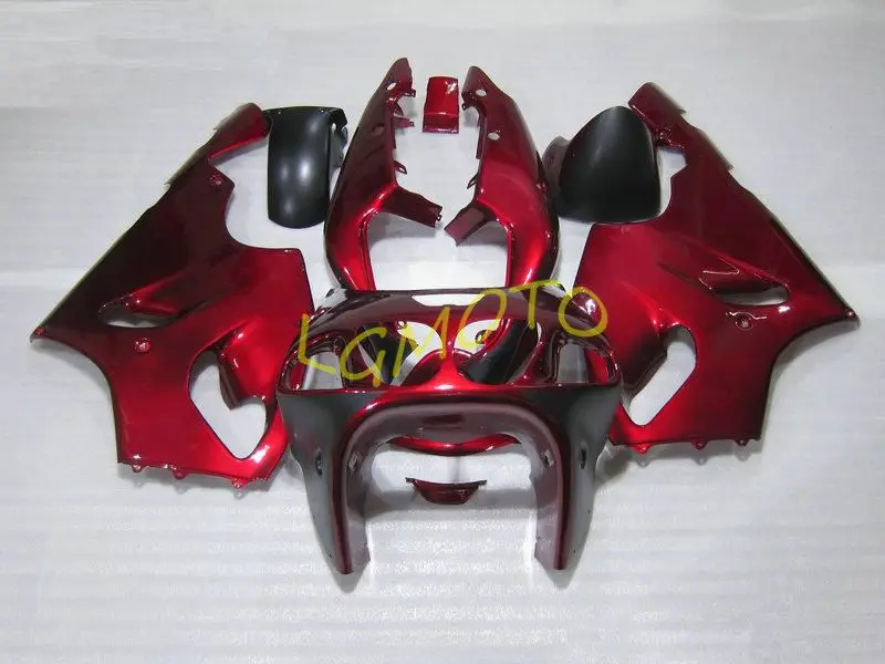 Кузов для красного пламени KAWASAKI Ninja ZX7R 1996 1997-1998-2002 2003 обтекатели мотоцикла ZX 7R
