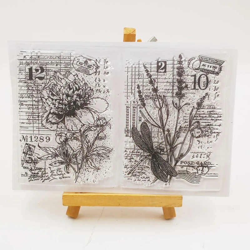 

Прозрачный силиконовый штамп/печать для скрапбукинга/фотоальбома