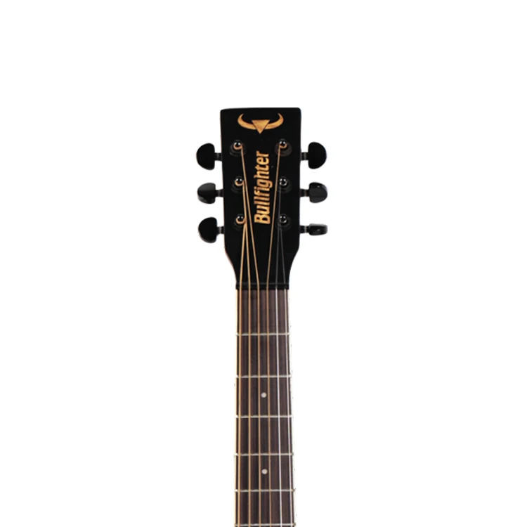 Bullfighter D-4016 Spruce Wood nature Affordable OEM Acoustic Guitar Solid Top | Спорт и развлечения
