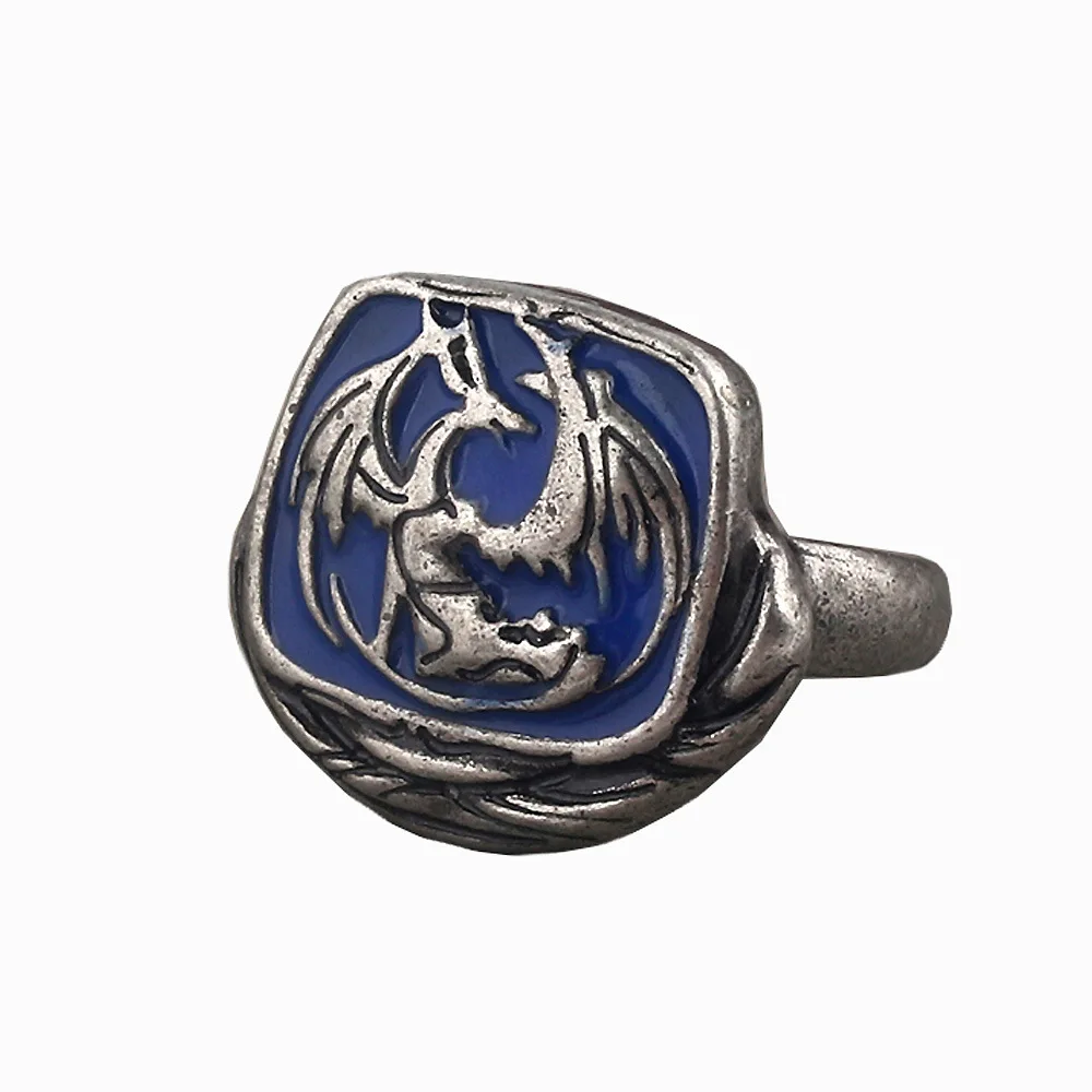Game Dark Souls Series Ring For Men Vintage Gothic Havel's Demon's Scar Chloranthy Badge Rings Male Cosplay Jewelry Accessories images - 6
