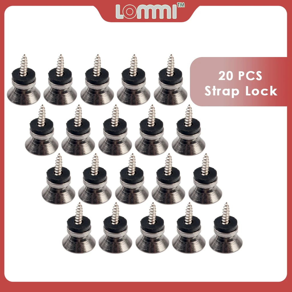 20 шт. хромированные штифты LOMMI для гитары | Спорт и развлечения