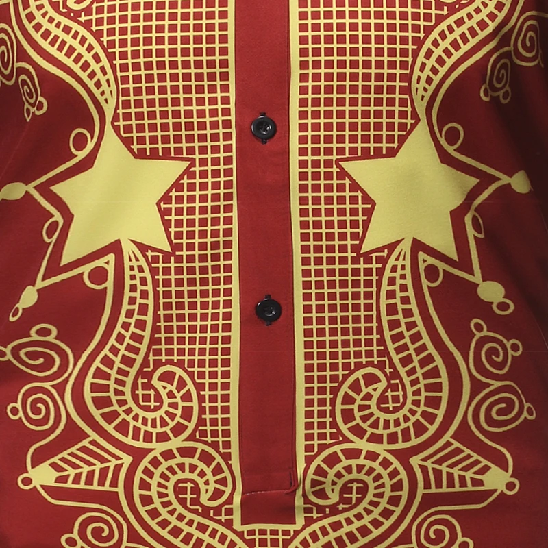 Мужская африканская одежда 2019 модная Дашики халат рубашка мужская хип хоп