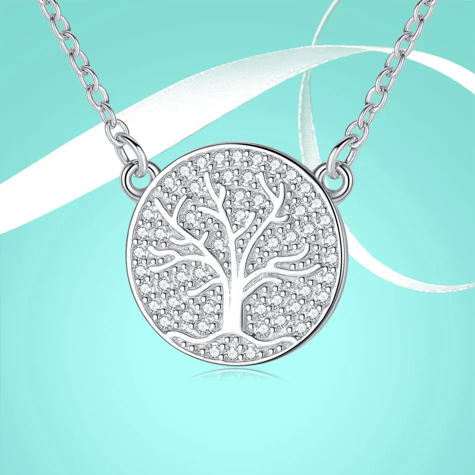Новинка 2020 роскошный кристалл циркон семейное древо жизни круглый кулон