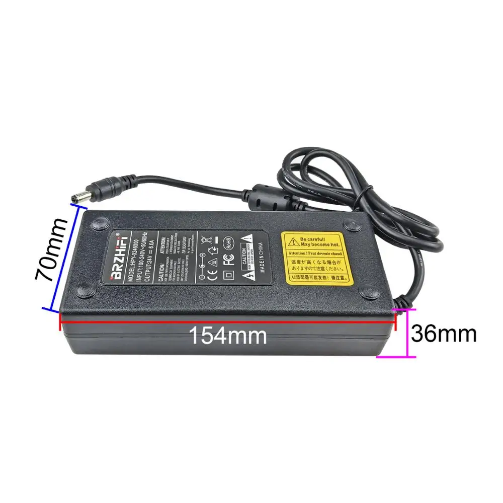 ghxamp dc24v amplifier power supply 24v 6a power adapter for tda7498e tpa3116 mini power amplifiers with eu plug free global shipping