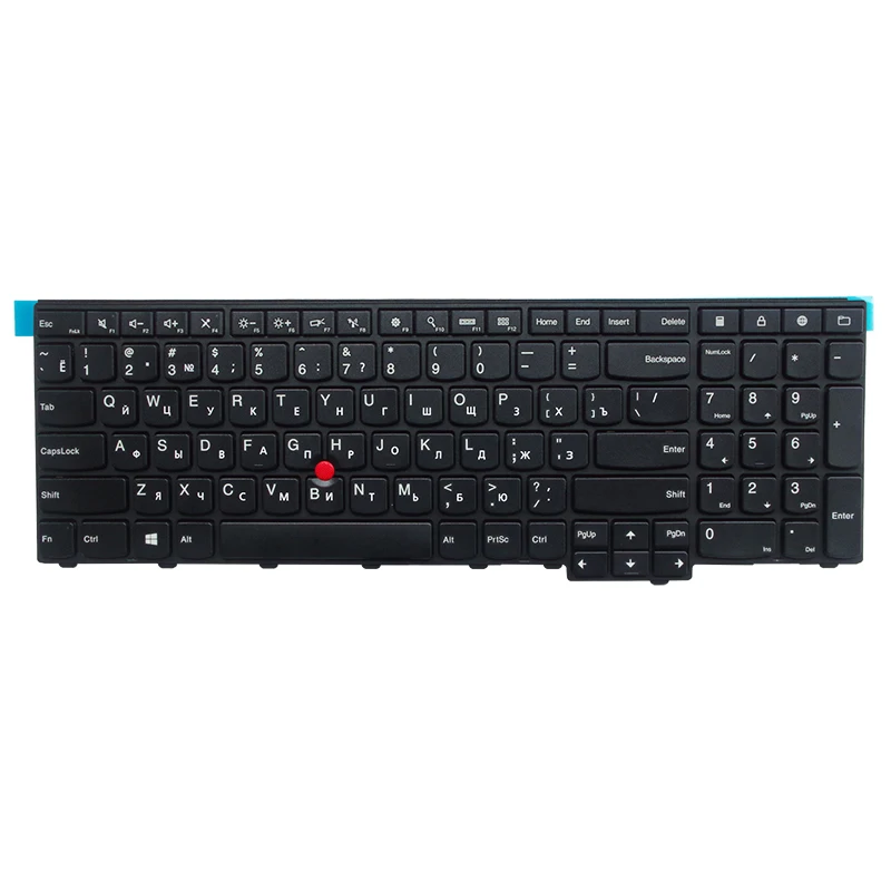 russian keyboard for lenovo thinkpad w540 w541 w550s t540 t540p t550 l540 edge e531 e540 p50s l570 0c44592 0c44913 0c44952 ru free global shipping