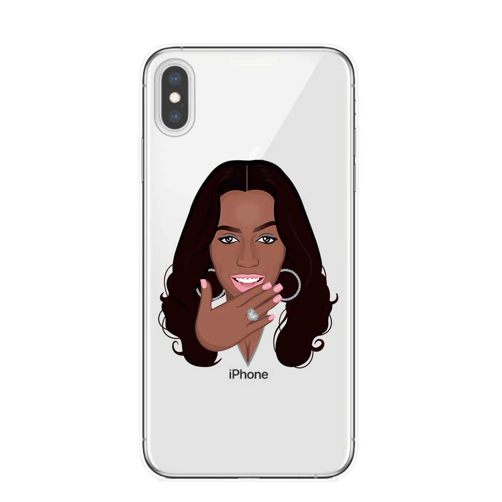 

KDMOJI MONEY STACKS Clear Silicone Phone Cases for iPhone Xs 7 7Plus 8 8 Plus X 6 6SPlus 5 5S SE XS MAX XR XS Back Cover