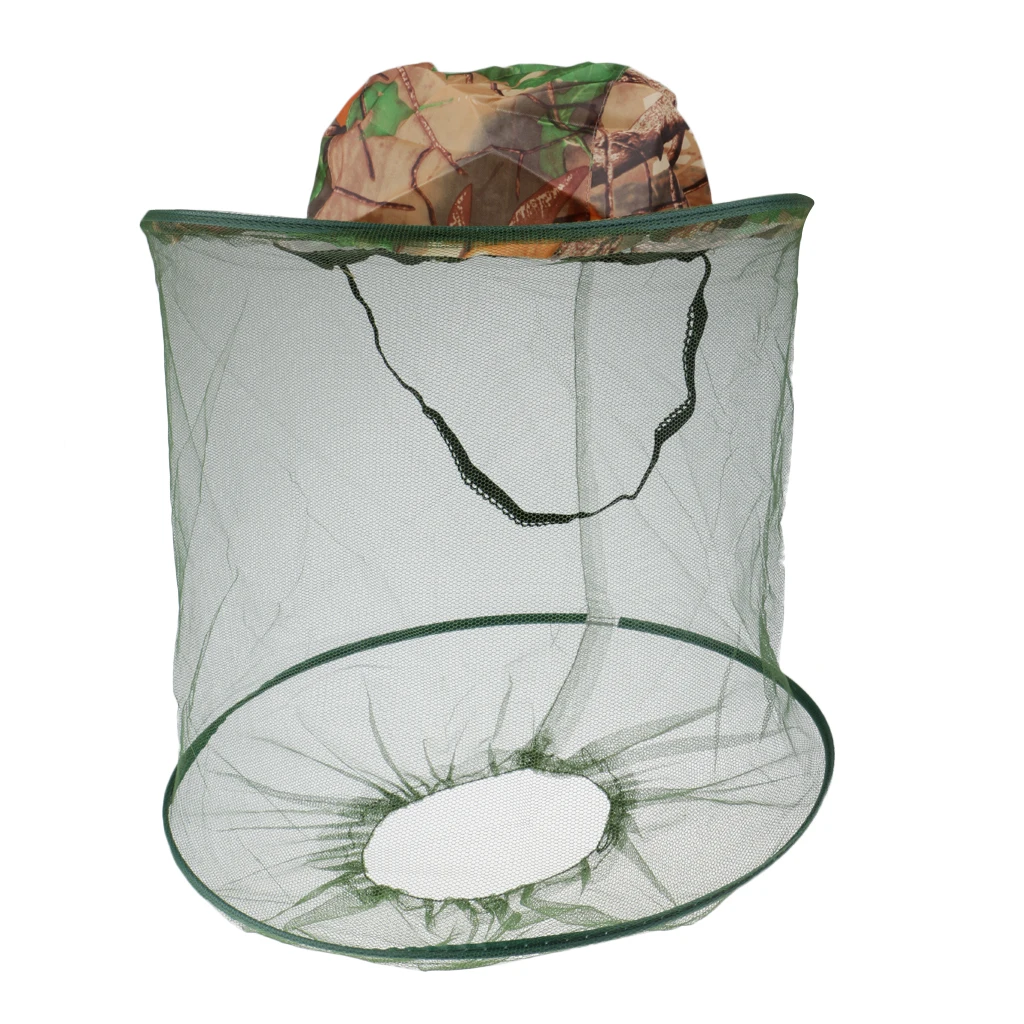 Противомоскитная шапка с пчелами защита для лица от насекомых летучих сетчатая