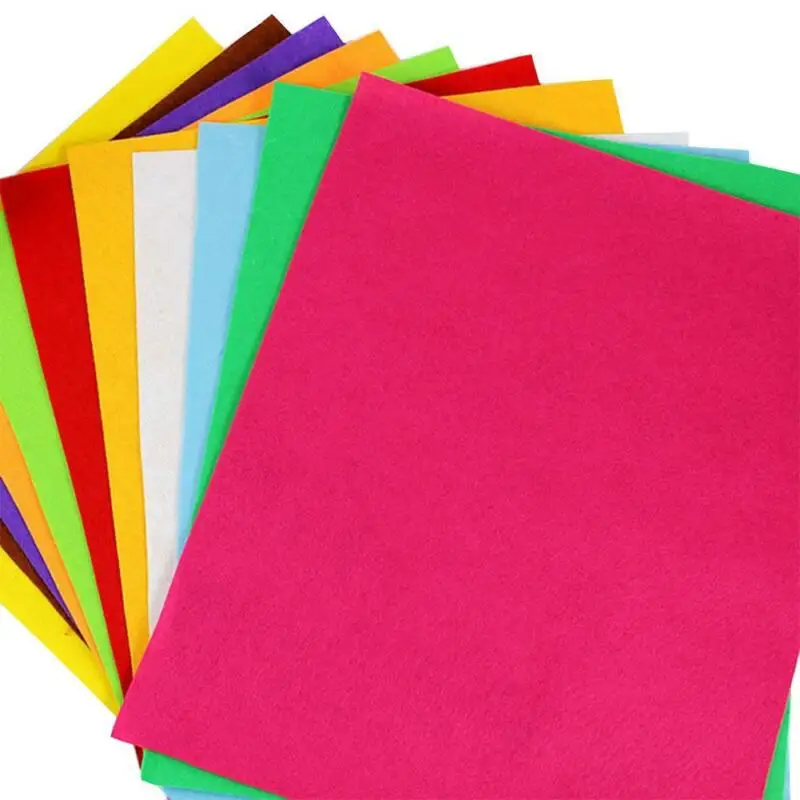 Великобритания! DIY Красочные тканевые квадраты листы разных цветов 15*15 см для